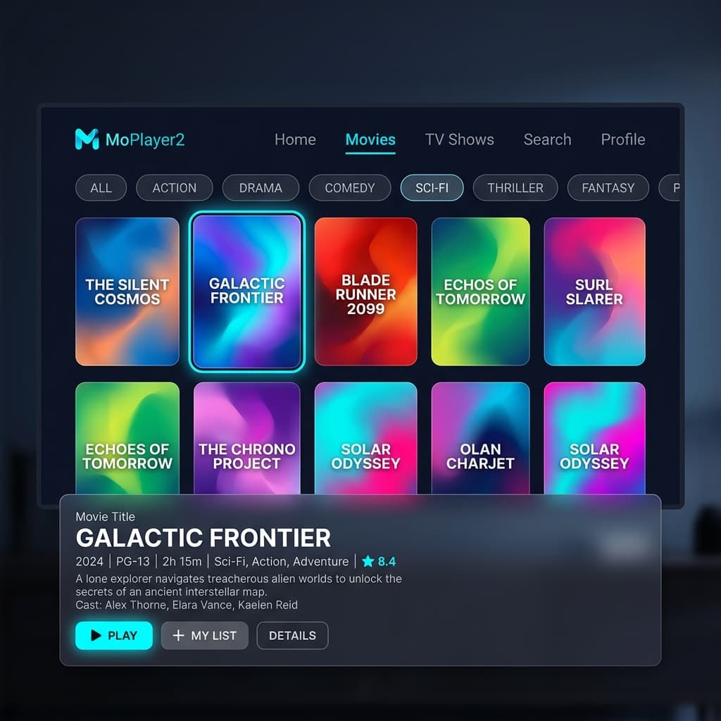 MoPlayer2 movies browser