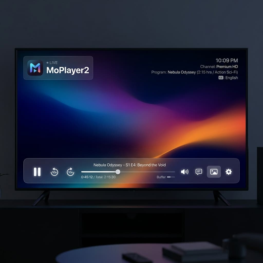 MoPlayer2 player screen