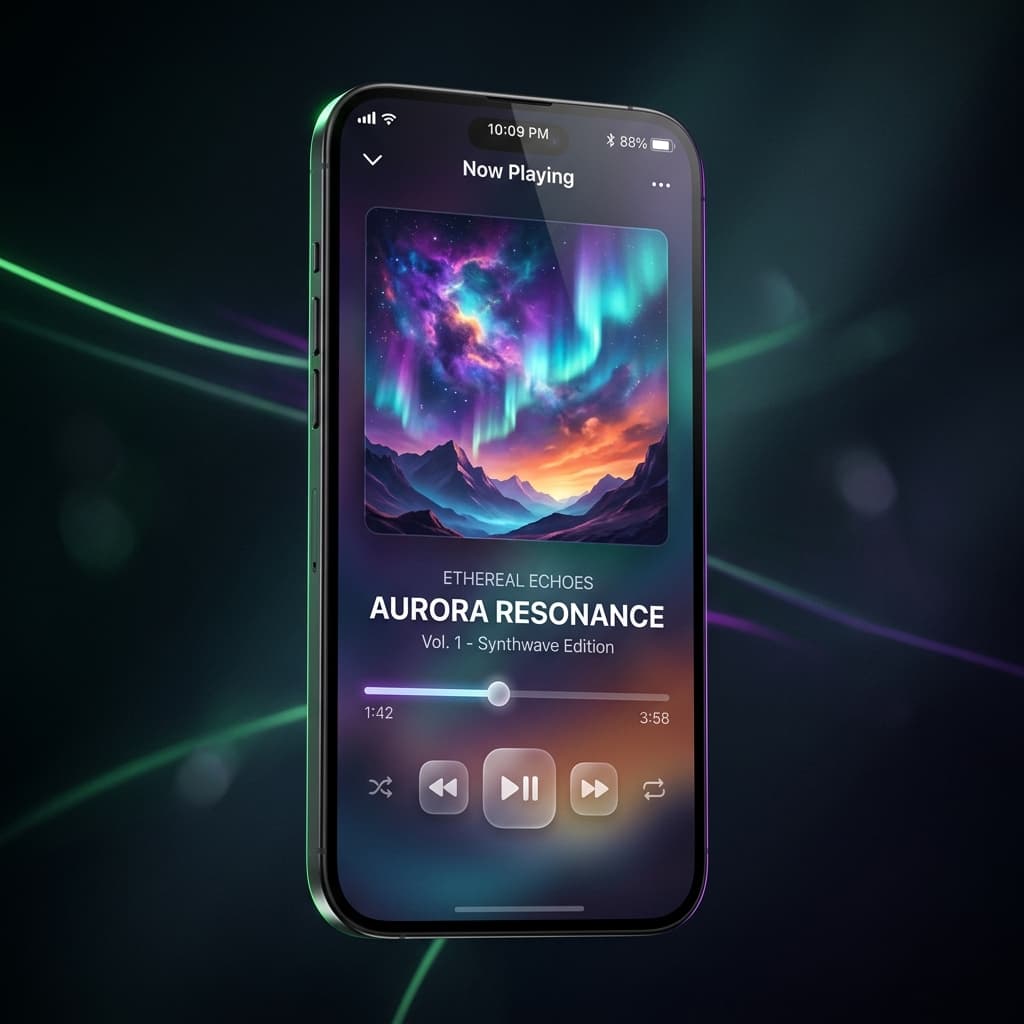 MoPlayer now playing screen