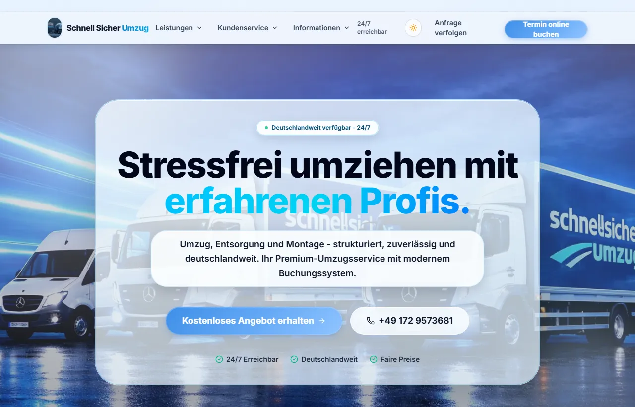 Schnell Sicher Umzug