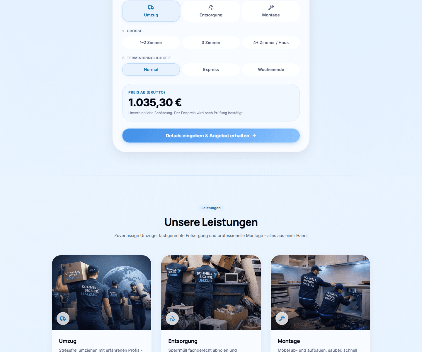 معرض Schnell Sicher Umzug