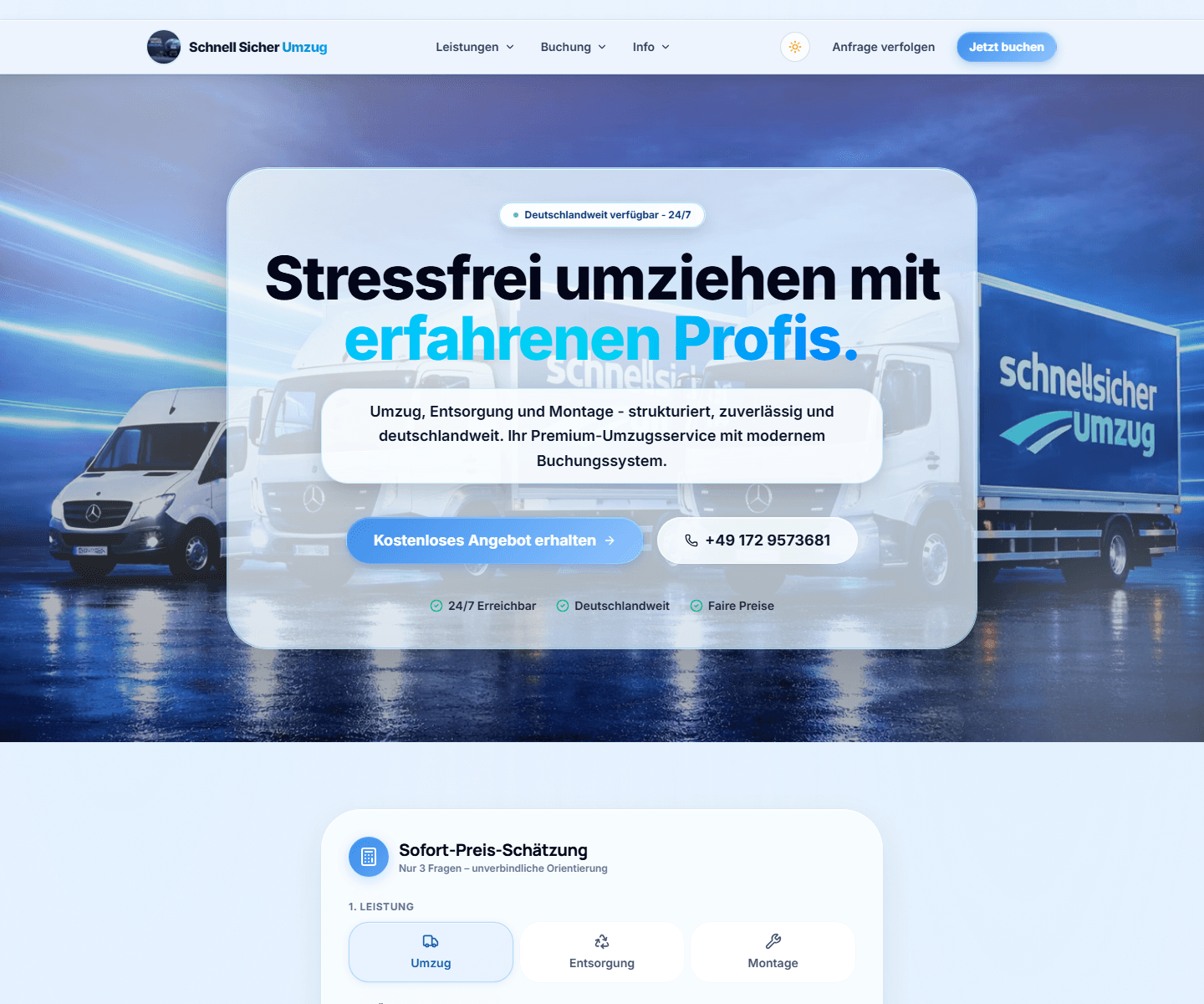 الصفحة الرئيسية — Schnell Sicher Umzug