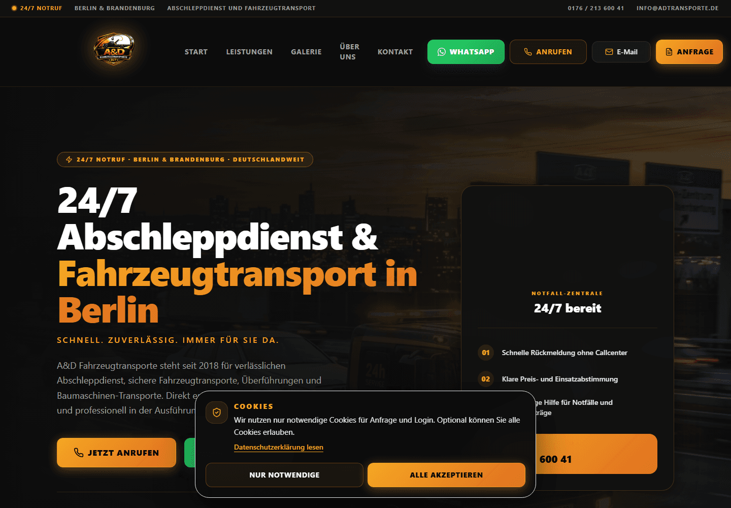 A&D Fahrzeugtransporte