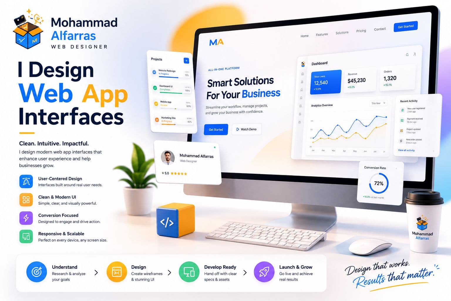 واجهات وتطبيقات ويب