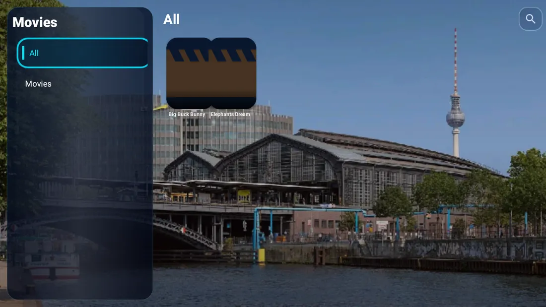 MoPlayer Classic movies library