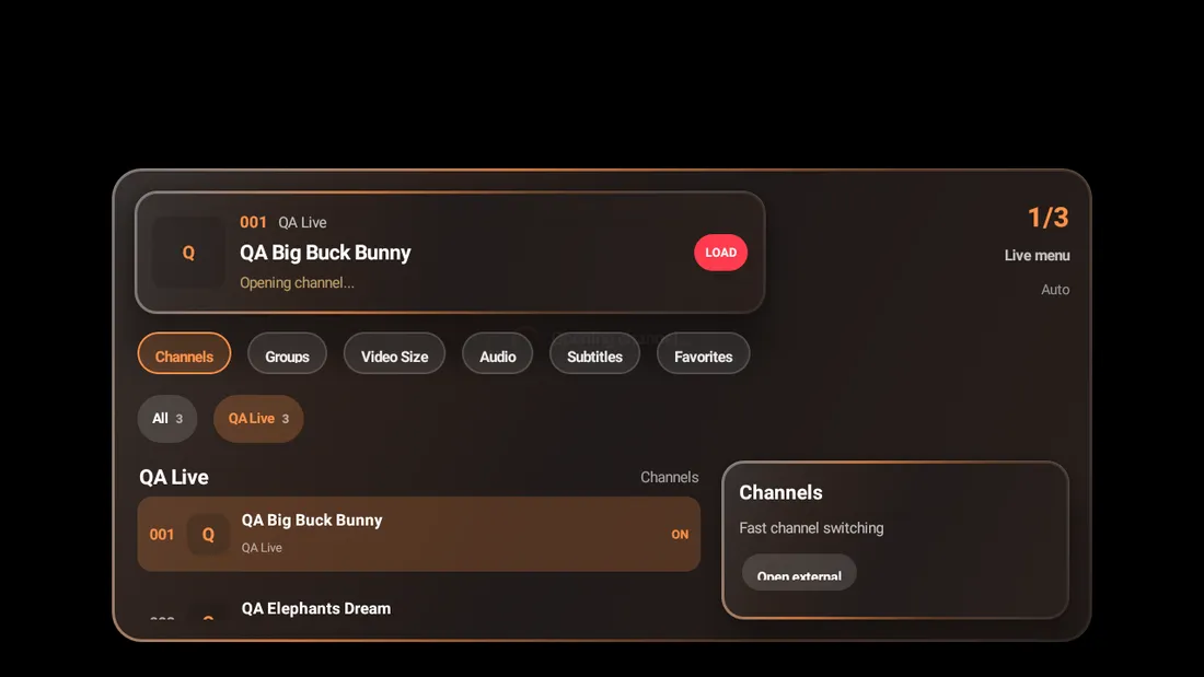 MoPlayer Pro player overlay controls